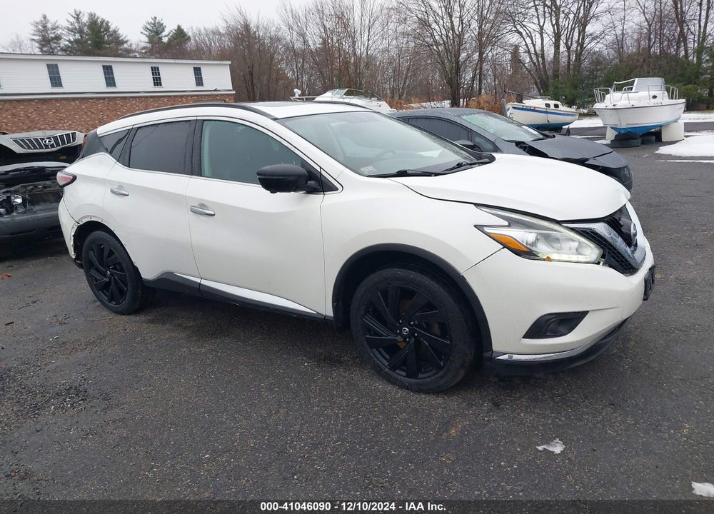 2017 NISSAN MURANO PLATINUM VIN: 5N1AZ2MH9HN184032