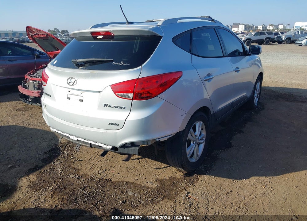 2013 HYUNDAI TUCSON GLS VIN: KM8JUCACXDU574876