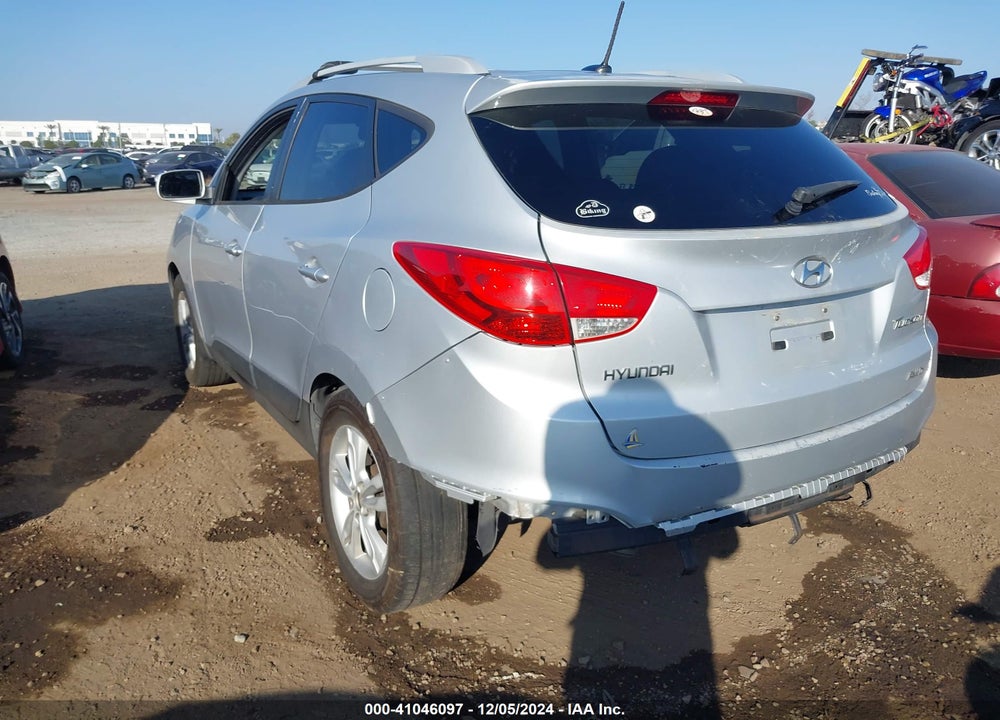 2013 HYUNDAI TUCSON GLS VIN: KM8JUCACXDU574876