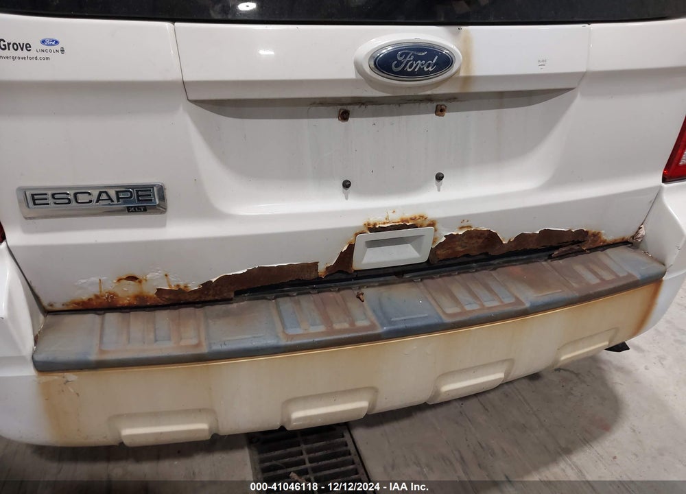 2010 FORD ESCAPE XLT VIN: 1FMCU9D78AKC15026