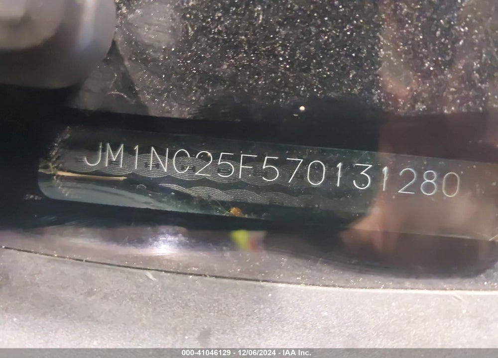 2007 MAZDA MX-5 TOURING VIN: JM1NC25F570131280
