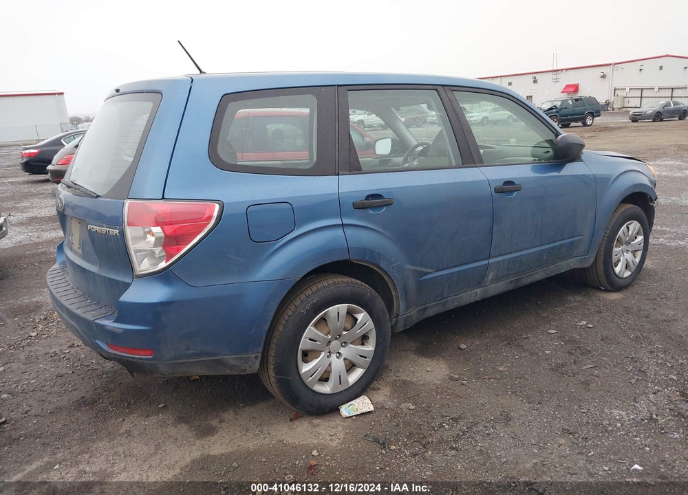 2009 SUBARU FORESTER 2.5X VIN: JF2SH61609H740591