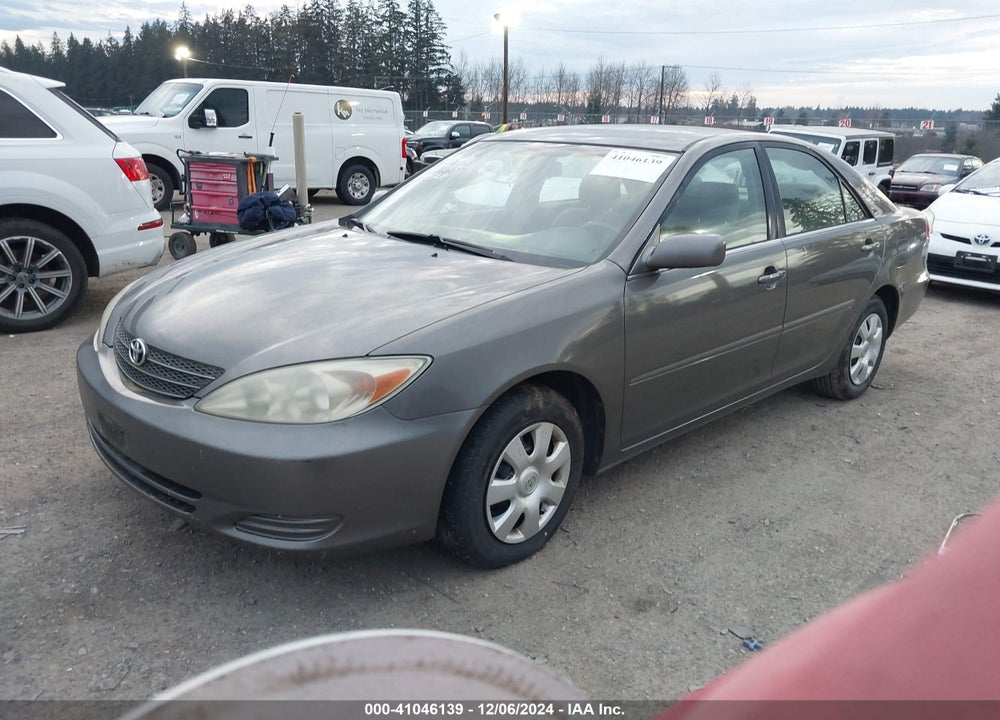 2004 TOYOTA CAMRY LE VIN: 4T1BE32K64U937245