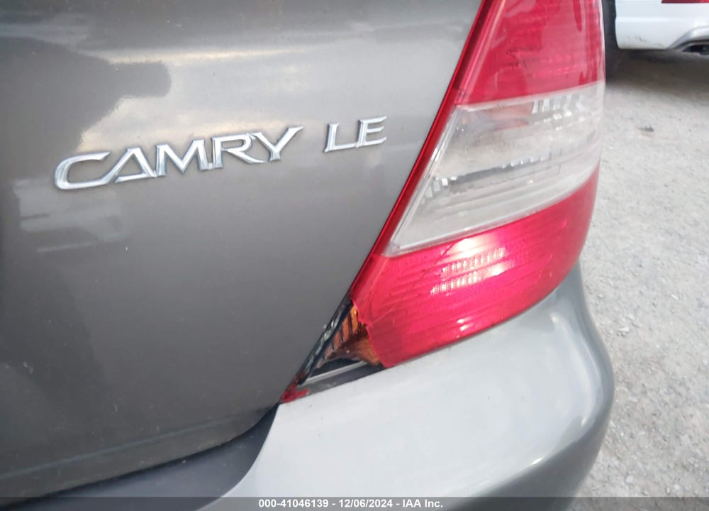 2004 TOYOTA CAMRY LE VIN: 4T1BE32K64U937245