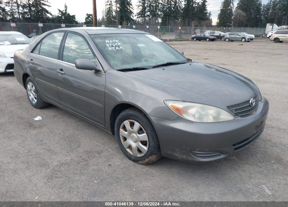 2004 TOYOTA CAMRY LE VIN: 4T1BE32K64U937245