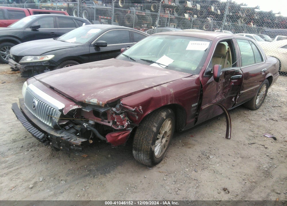 2009 MERCURY GRAND MARQUIS LS (FLEET ONLY) VIN: 2MEHM75V99X627054