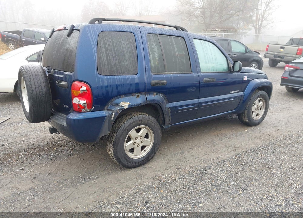 2003 JEEP LIBERTY LIMITED EDITION VIN: 1J4GL58K53W529044
