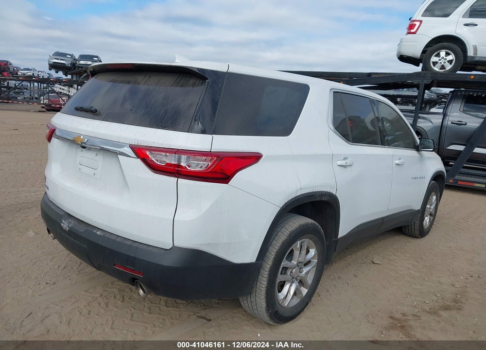 2021 CHEVROLET TRAVERSE FWD LS VIN: 1GNERFKW7MJ254599