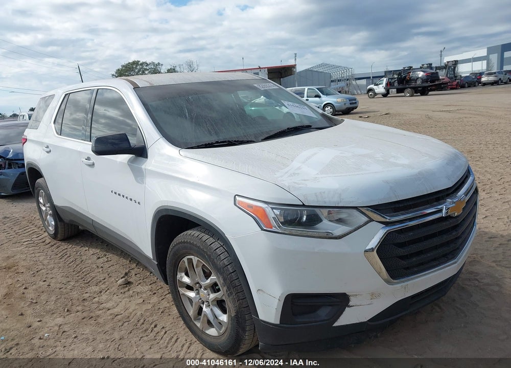 2021 CHEVROLET TRAVERSE FWD LS VIN: 1GNERFKW7MJ254599
