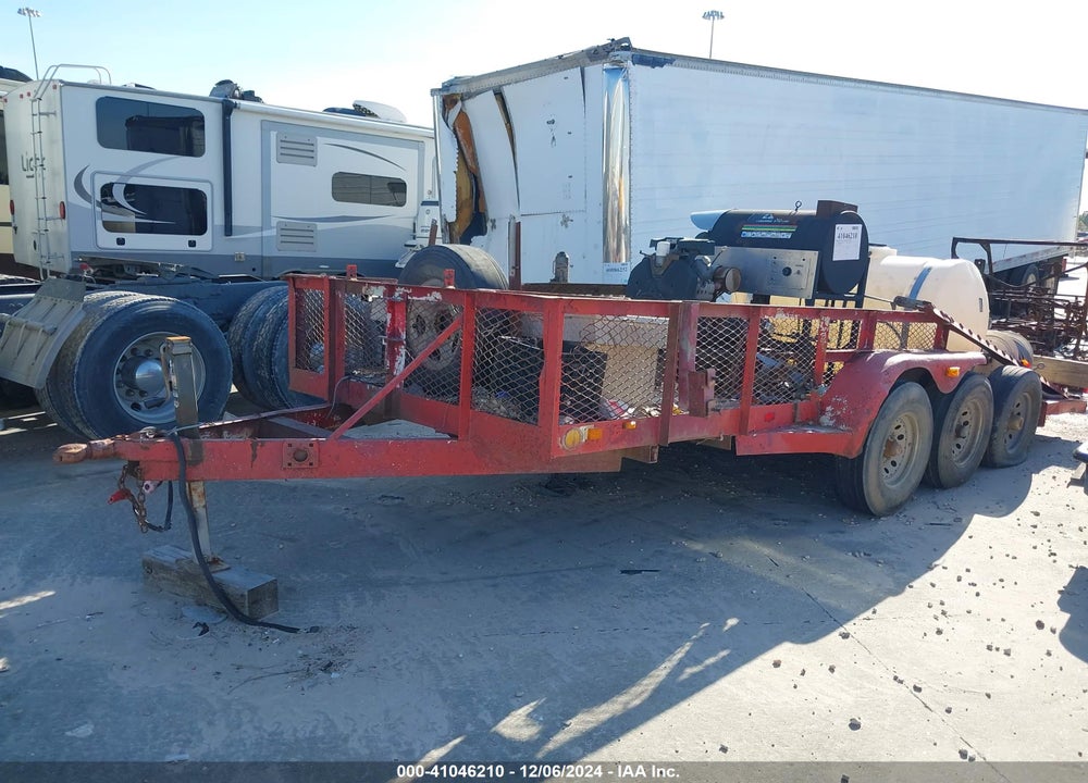 1991 HOMEMADE OPEN UTILITY TRAILER VIN: 00000000002971783