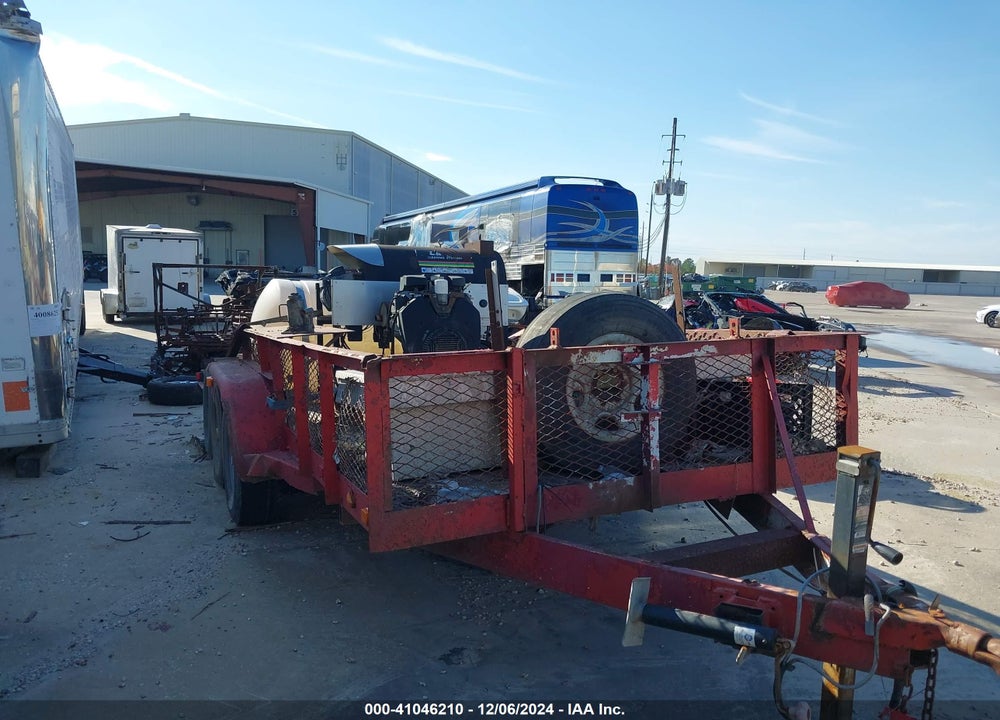 1991 HOMEMADE OPEN UTILITY TRAILER VIN: 00000000002971783