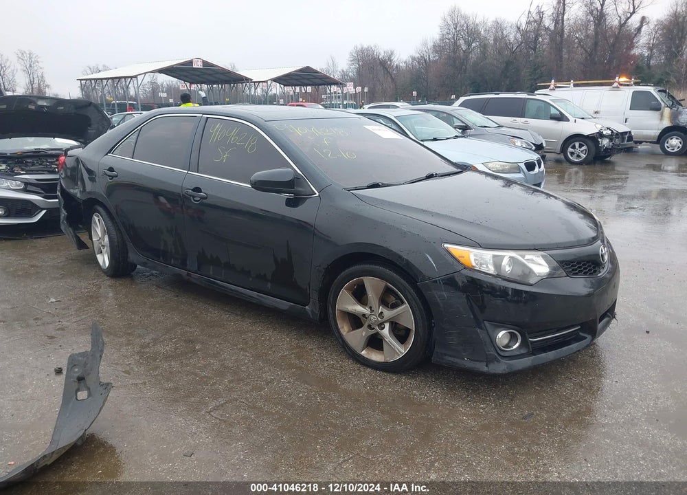 2014 TOYOTA CAMRY SE SPORT VIN: 4T1BF1FK9EU387830