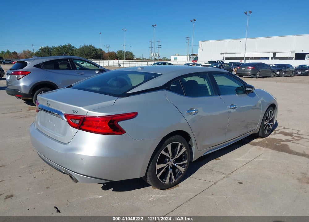 2018 NISSAN MAXIMA 3.5 SV VIN: 1N4AA6APXJC367963