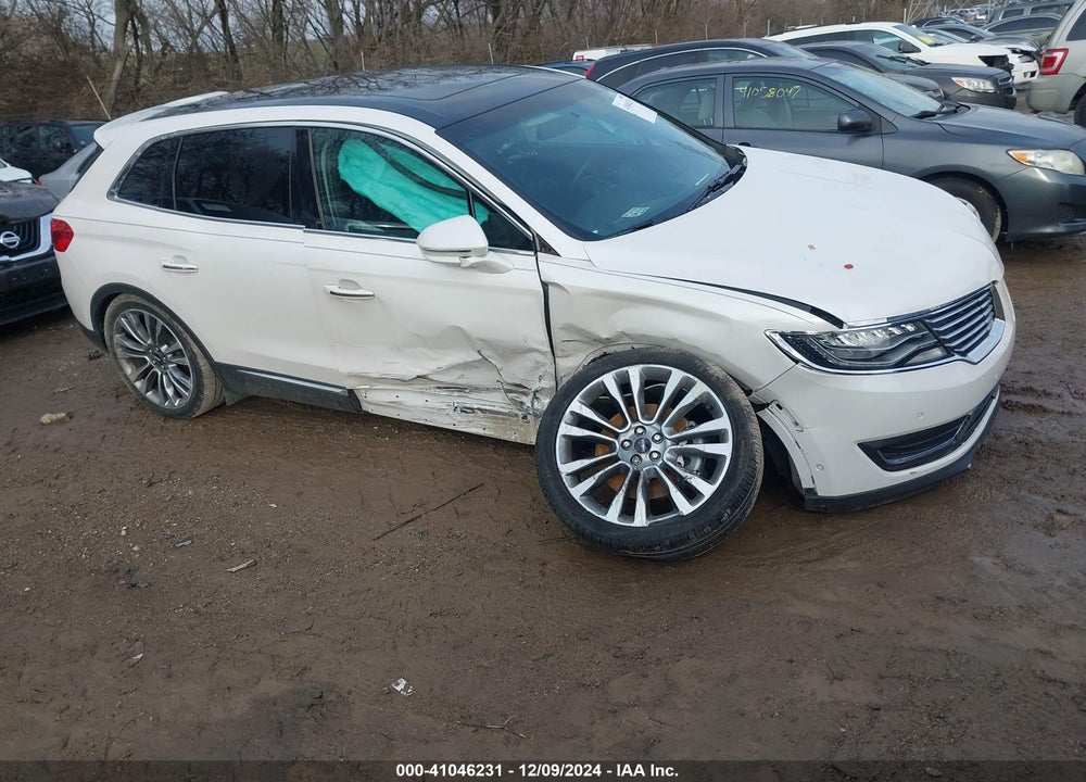 2016 LINCOLN MKX RESERVE VIN: 2LMTJ6LR8GBL22448