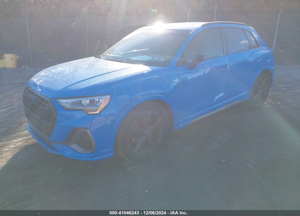 2020 AUDI Q3 PREMIUM 45 TFSI S LINE QUATTRO TIPTRONIC VIN: WA1DECF38L1007163