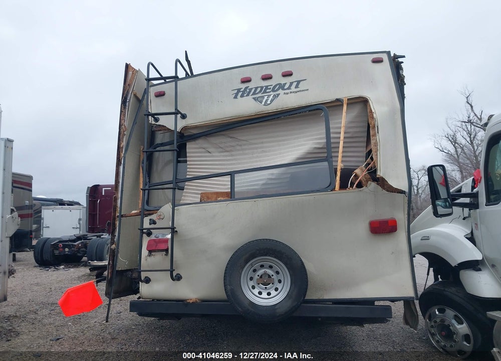 2016 KEYSTONE HIDEOUT 276RLS VIN: 4YDF2762XG7206737