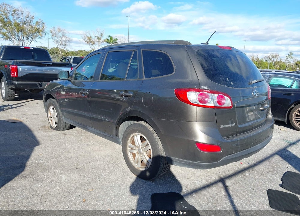 2012 HYUNDAI SANTA FE GLS VIN: 5XYZG3AB1CG167633