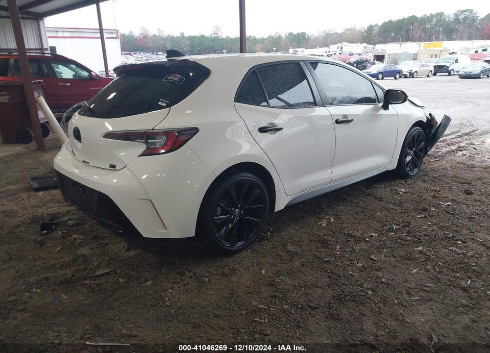 2022 TOYOTA COROLLA SE NIGHTSHADE EDITION VIN: JTND4MBE8N3174874