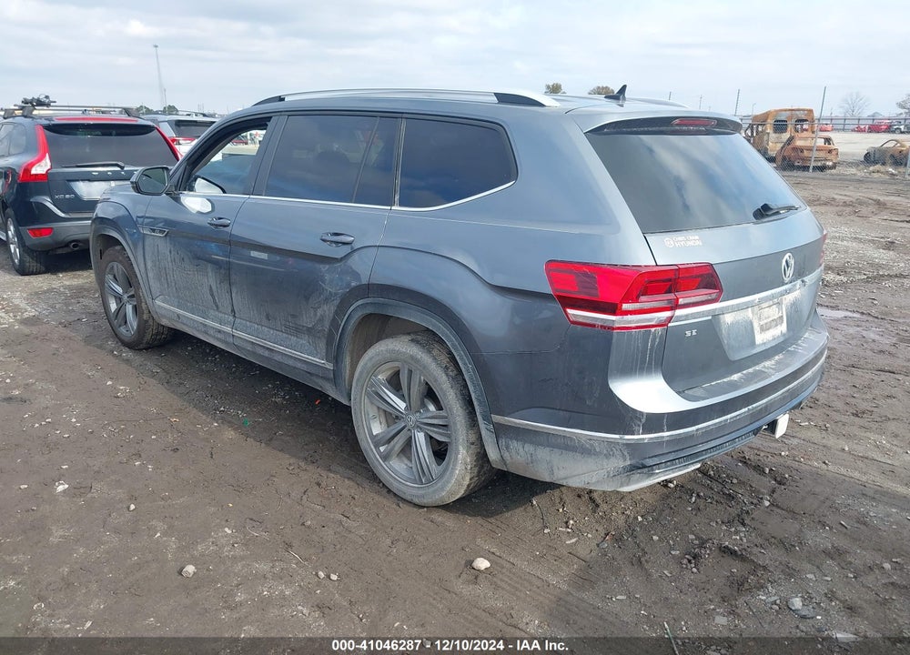 2019 VOLKSWAGEN ATLAS 3.6L V6 SE W/TECHNOLOGY R-LINE VIN: 1V2YR2CA7KC546917
