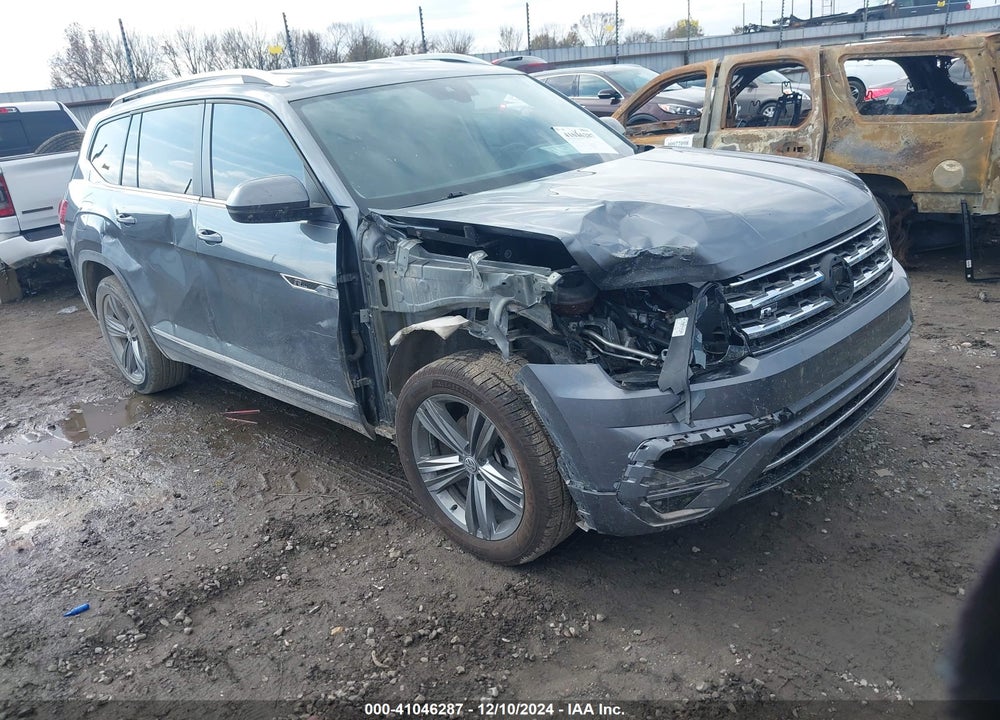 2019 VOLKSWAGEN ATLAS 3.6L V6 SE W/TECHNOLOGY R-LINE VIN: 1V2YR2CA7KC546917