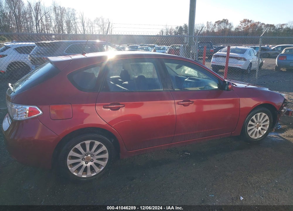 2010 SUBARU IMPREZA 2.5I PREMIUM VIN: JF1GH6B66AH822094