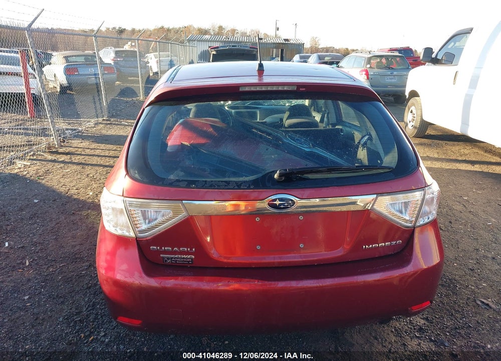 2010 SUBARU IMPREZA 2.5I PREMIUM VIN: JF1GH6B66AH822094