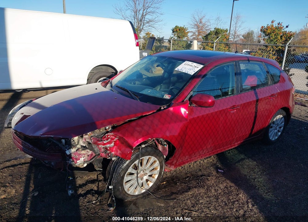 2010 SUBARU IMPREZA 2.5I PREMIUM VIN: JF1GH6B66AH822094