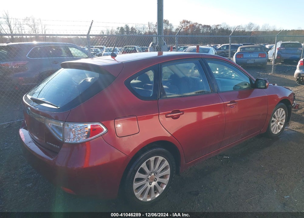 2010 SUBARU IMPREZA 2.5I PREMIUM VIN: JF1GH6B66AH822094