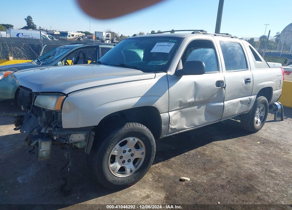 2004 CHEVROLET AVALANCHE 1500 VIN: 3GNEC12T04G273152