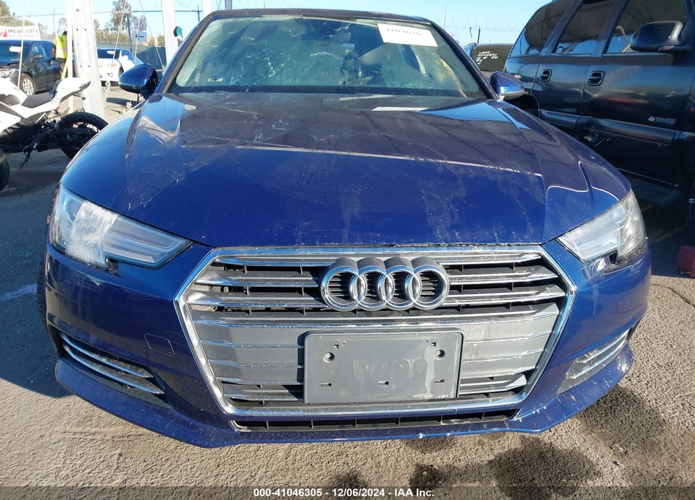 2017 AUDI A4 2.0T ULTRA PREMIUM VIN: WAUGMAF46HN067264