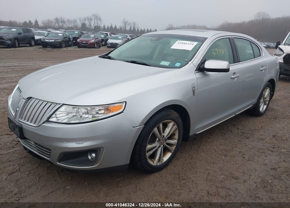 2012 LINCOLN MKS VIN: 1LNHL9ER3CG806508