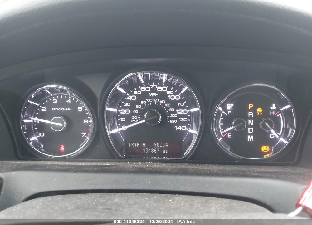 2012 LINCOLN MKS VIN: 1LNHL9ER3CG806508