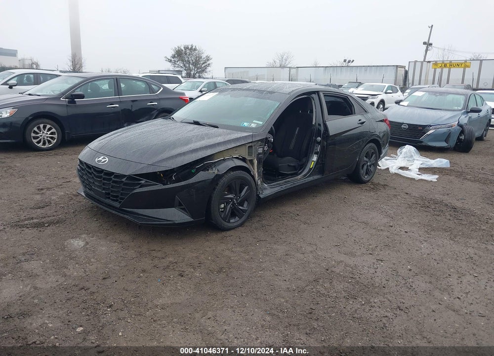 2021 HYUNDAI ELANTRA SEL VIN: 5NPLS4AG7MH031538