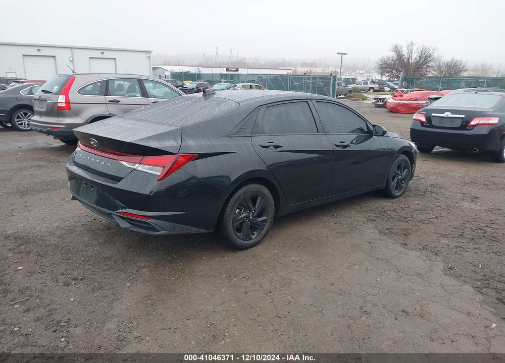 2021 HYUNDAI ELANTRA SEL VIN: 5NPLS4AG7MH031538