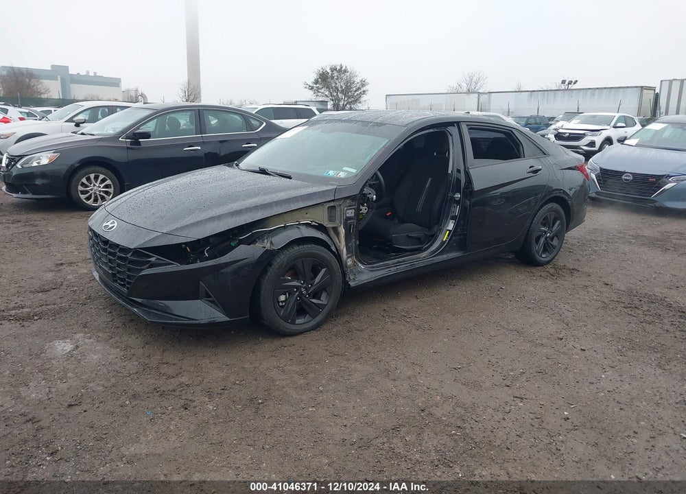 2021 HYUNDAI ELANTRA SEL VIN: 5NPLS4AG7MH031538