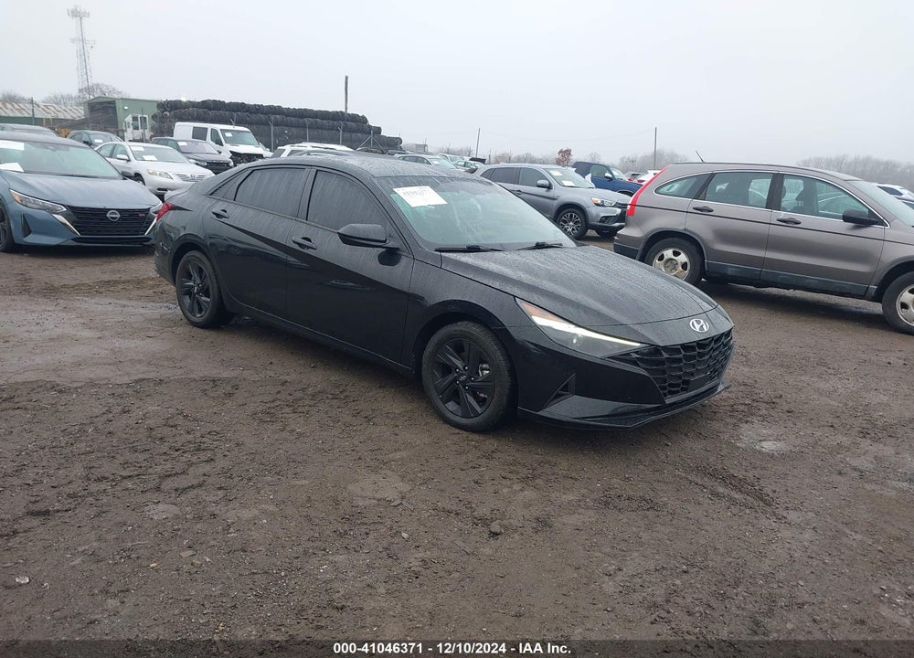 2021 HYUNDAI ELANTRA SEL VIN: 5NPLS4AG7MH031538