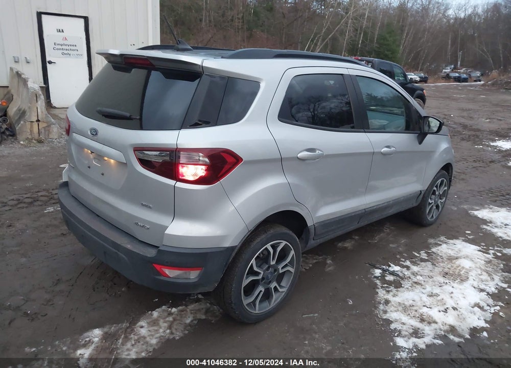 2019 FORD ECOSPORT SES VIN: MAJ6S3JL8KC252729