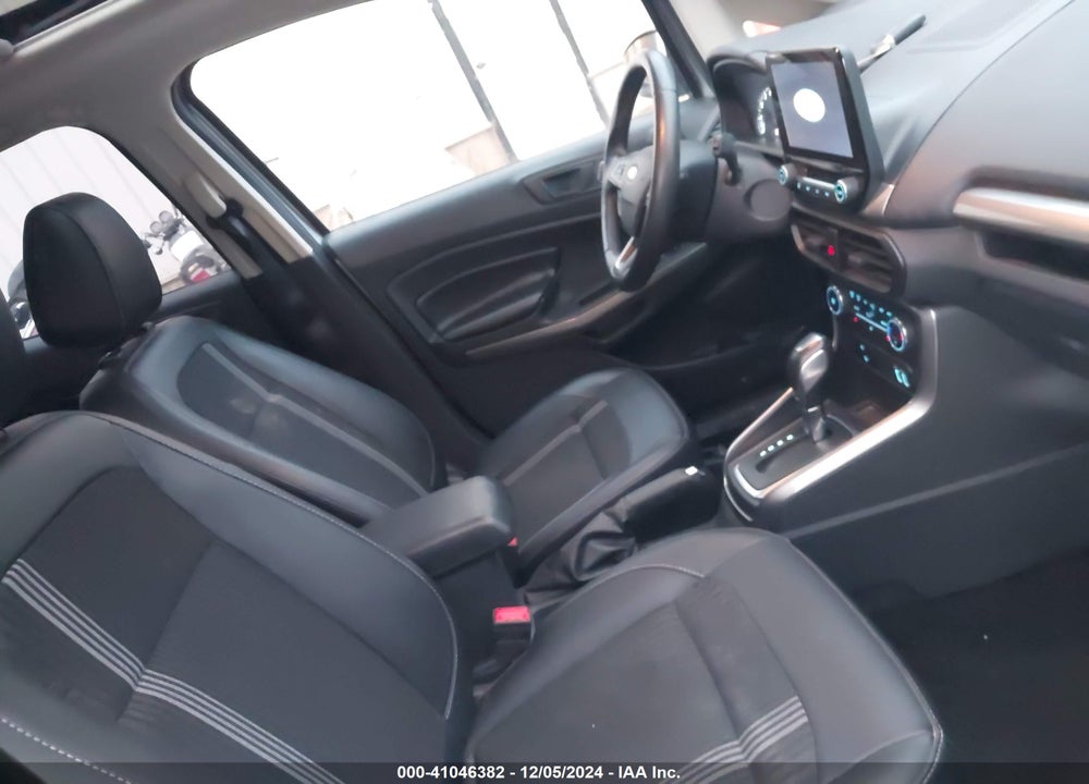 2019 FORD ECOSPORT SES VIN: MAJ6S3JL8KC252729