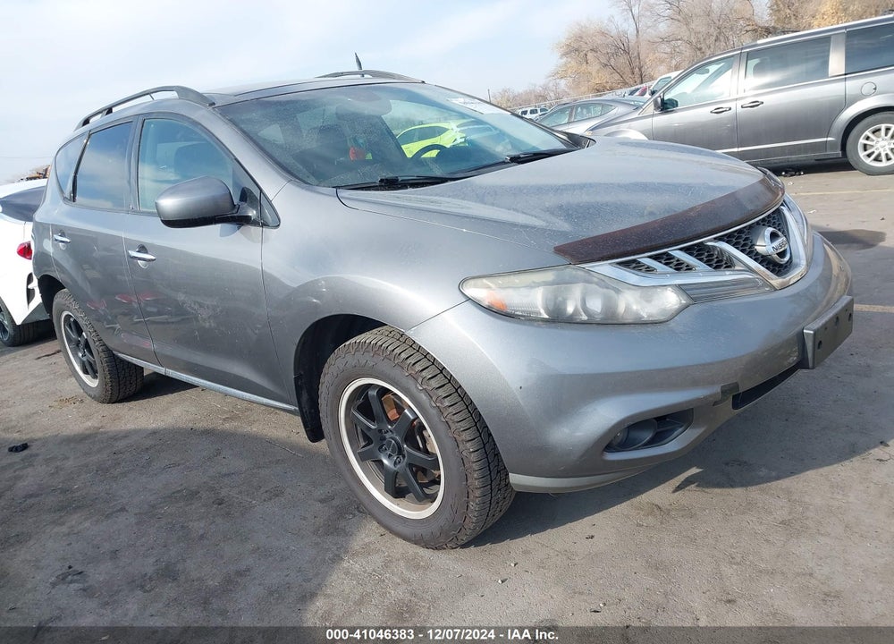2013 NISSAN MURANO SL VIN: JN8AZ1MW4DW320637