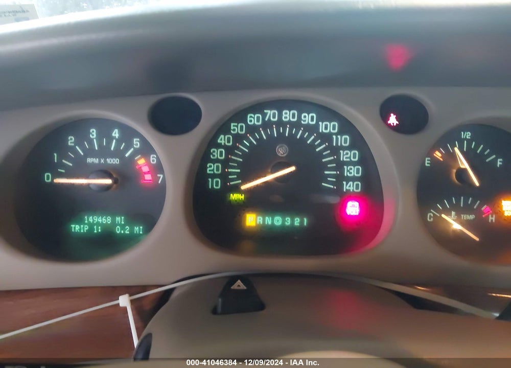 2000 BUICK LESABRE CUSTOM VIN: 1G4HP54KXYU117897