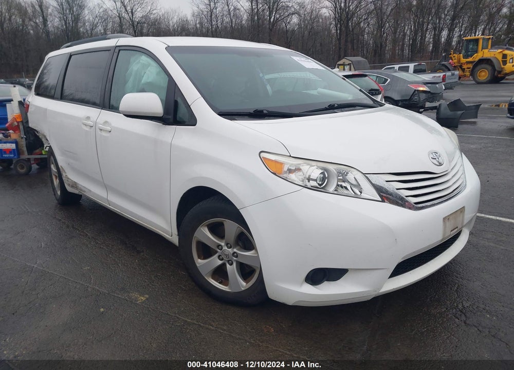 2016 TOYOTA SIENNA LE 8 PASSENGER VIN: 5TDKK3DC0GS764513