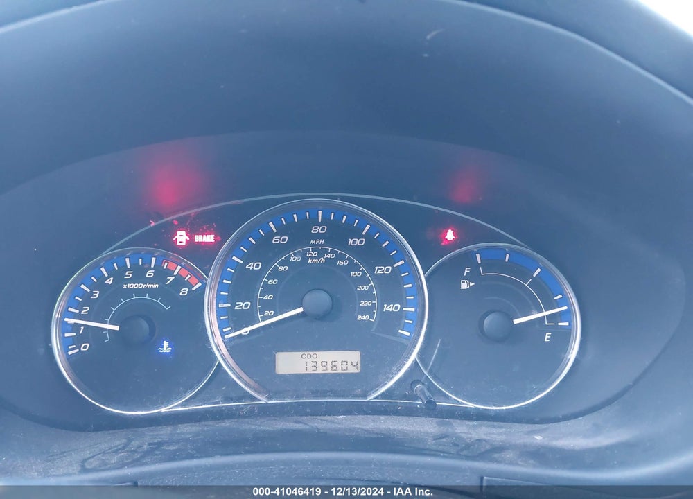2012 SUBARU FORESTER 2.5X PREMIUM VIN: JF2SHADC6CG443150