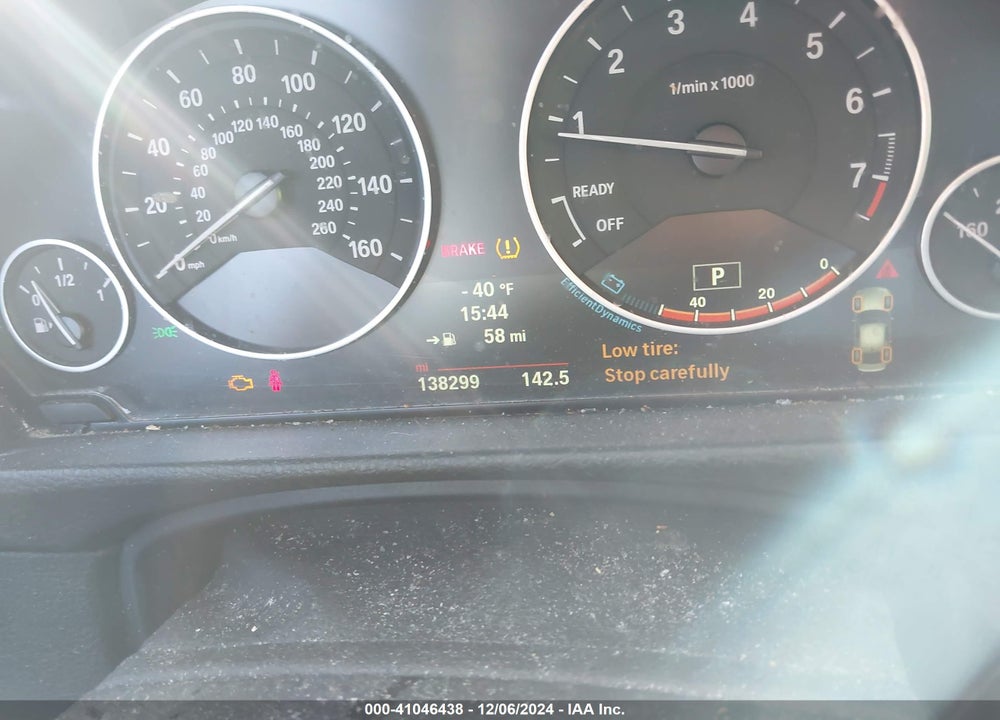 2014 BMW 320I XDRIVE VIN: WBA3C3C54EF984977