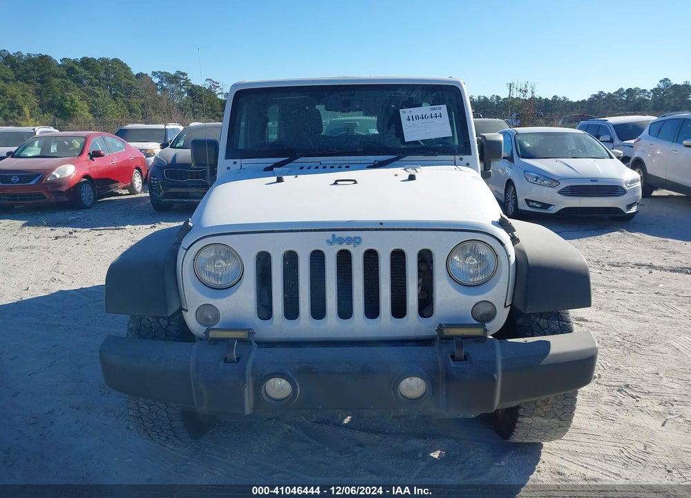 2016 JEEP WRANGLER UNLIMITED SPORT RHD VIN: 1C4BJWKG6GL307362