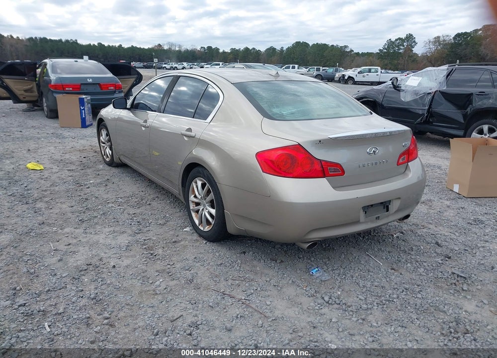 2009 INFINITI G37 JOURNEY VIN: JNKCV61EX9M012821