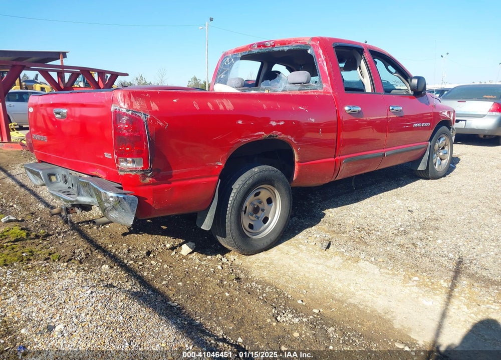 2004 DODGE RAM 1500 SLT/LARAMIE VIN: 1D7HA18N24S518472