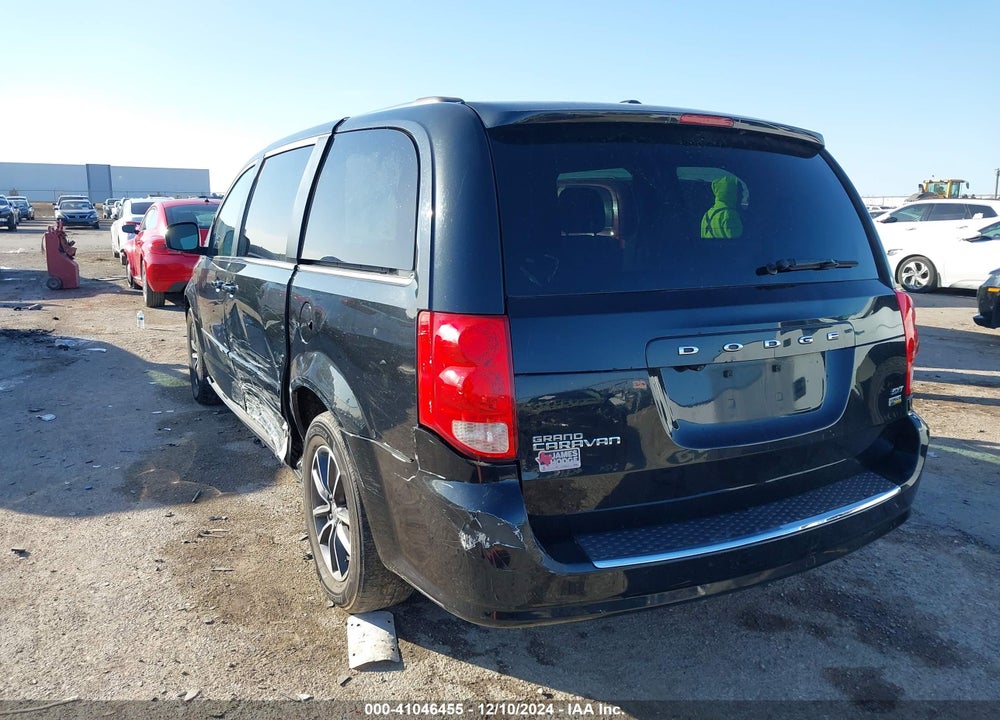 2017 DODGE GRAND CARAVAN SXT VIN: 2C4RDGCG9HR717012