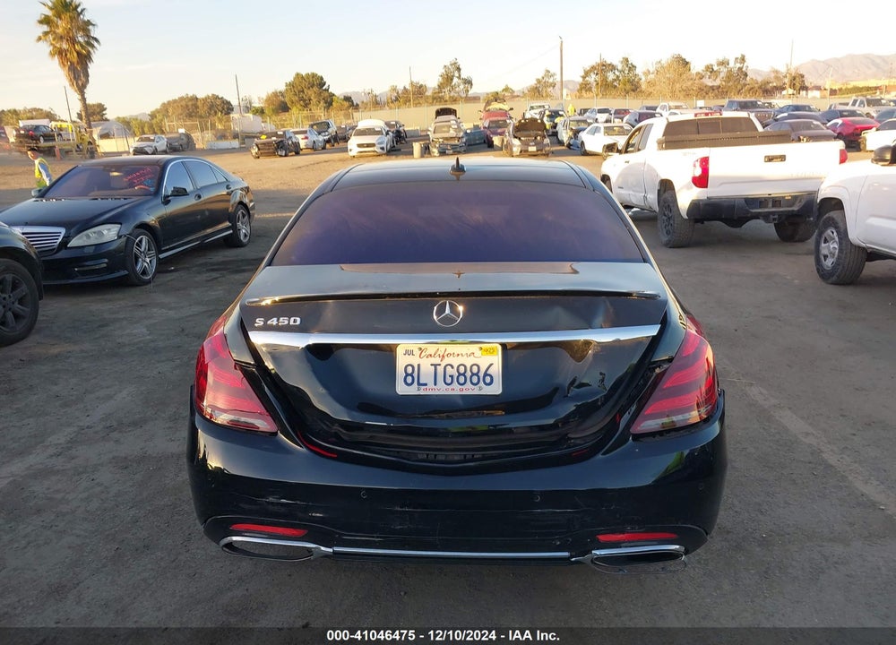 2019 MERCEDES-BENZ S 450 VIN: WDDUG6GB2KA449190