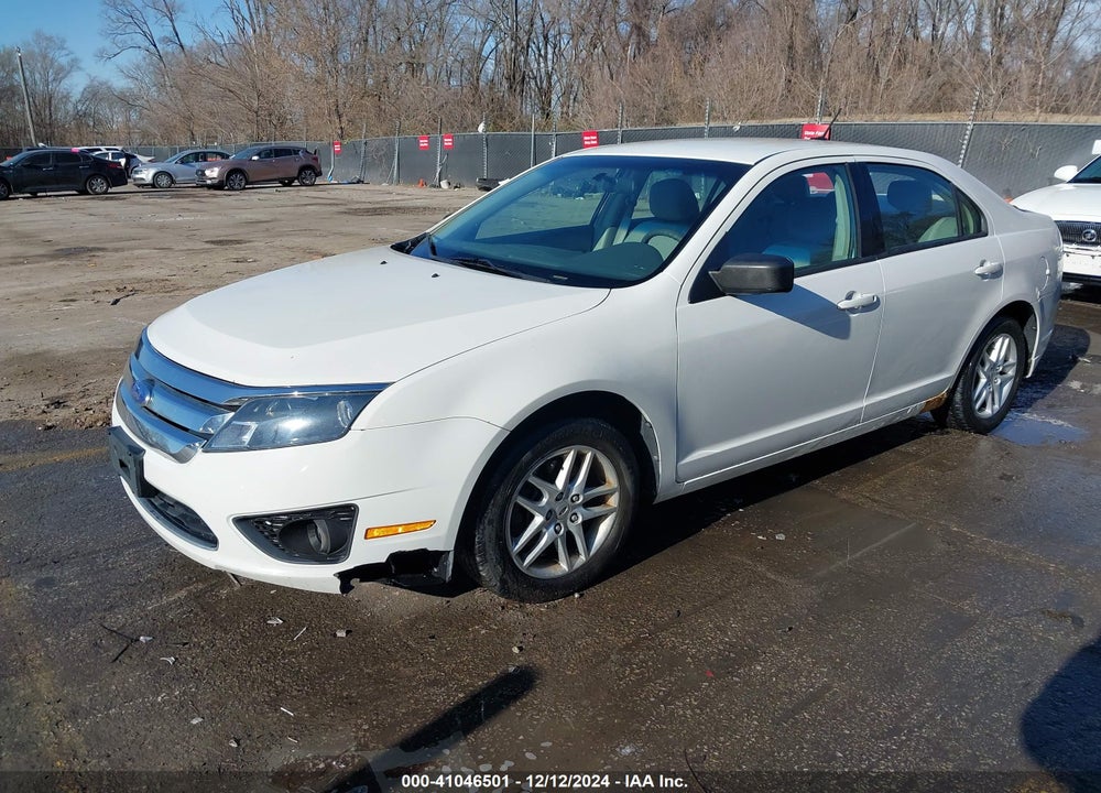 2011 FORD FUSION S VIN: 3FAHP0GA4BR279720