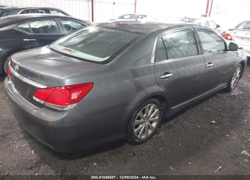 2011 TOYOTA AVALON LIMITED VIN: 4T1BK3DB0BU437987